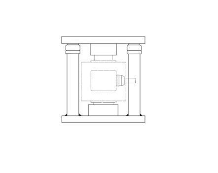 BM-14-414 stainless steel load cell accessory